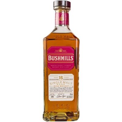 Bushmills 16 Jaar oude Whiskey - Single Malt Iers Bushmills 16 Jaar oude Whiskey - Single Malt Iers