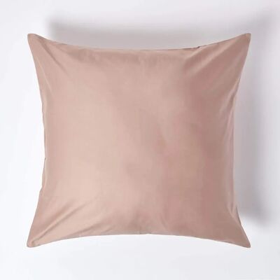 Homescapes Egyptian Cotton Pillowcase - 80x80 cm, Moonlight Beige - Bedding Homescapes Egyptian Cotton Pillowcase - 80x80 cm, Moonlight Beige - Bedding