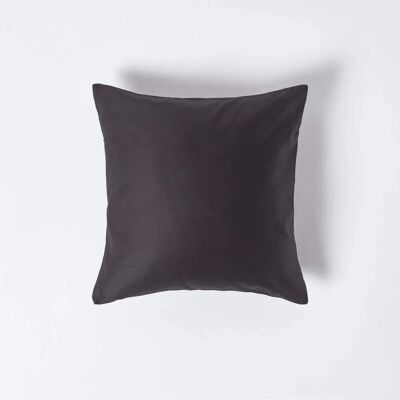 Homescapes Dark Grey Egyptian Cotton Pillowcase - 1000 TC, 40 x 40 cm Homescapes Dark Grey Egyptian Cotton Pillowcase - 1000 TC, 40 x 40 cm