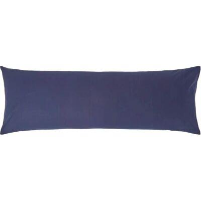 Housse de Oreiller en Coton Égyptien Bleu Marine Homescapes - 200 TC - Publicité Housse de Oreiller en Coton Égyptien Bleu Marine Homescapes - 200 TC - Publicité