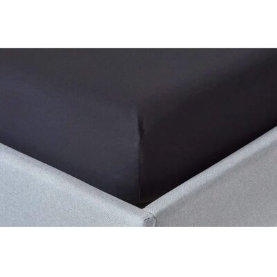 Homescapes Super-King Black Egyptian Cotton Fitted Sheet - Fitted Sheet Homescapes Super-King Black Egyptian Cotton Fitted Sheet - Fitted Sheet