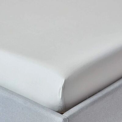 Homescapes Modèle Small Double gris argenté Drap housse en coton égyptien - Drap housse - Publicité Homescapes Modèle Small Double gris argenté Drap housse en coton égyptien - Drap housse - Publicité