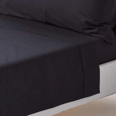 Homescapes Black Egyptian Cotton Flat Sheet - Bed Sheet Homescapes Black Egyptian Cotton Flat Sheet - Bed Sheet