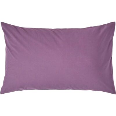 Housse de coussin en coton égyptien Homescapes - Raisin - 200 TC - Publicité Housse de coussin en coton égyptien Homescapes - Raisin - 200 TC - Publicité