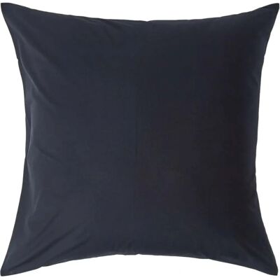 Homescapes Black Egyptian Cotton Pillowcase - 80x80cm, 200 TC Homescapes Black Egyptian Cotton Pillowcase - 80x80cm, 200 TC