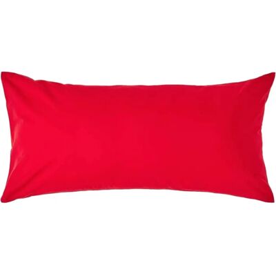 Homescapes Red Egyptian Cotton Pillowcase - 40 x 80 cm - 200 TC Homescapes Red Egyptian Cotton Pillowcase - 40 x 80 cm - 200 TC