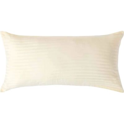 Housse d'oreiller Homescapes Jaune Pastel en Coton Égyptien - 40x80cm - Unisexe - Publicité Housse d'oreiller Homescapes Jaune Pastel en Coton Égyptien - 40x80cm - Unisexe - Publicité