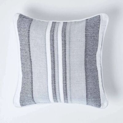 Homescapes - Morocco Striped Cotton - Cushion Cover Homescapes - Morocco Striped Cotton - Cushion Cover
