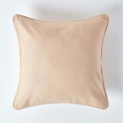 Homescapes Beige Cotton Cushion Cover - Cushion Cover Homescapes Beige Cotton Cushion Cover - Cushion Cover
