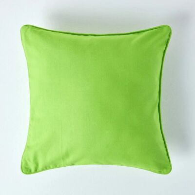 Homescapes Green Cotton Cushion Cover - Cushion Cover Homescapes Green Cotton Cushion Cover - Cushion Cover