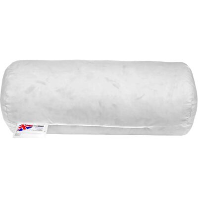 Homescapes Coussin de Renfort en Plumes de Canard Blanc 45x20cm - Insert de Coussin - Publicité Homescapes Coussin de Renfort en Plumes de Canard Blanc 45x20cm - Insert de Coussin - Publicité