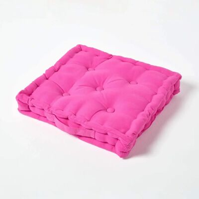 Homescapes Coussin de Sol en Coton Cerise - Coussin de Sol - Publicité Homescapes Coussin de Sol en Coton Cerise - Coussin de Sol - Publicité