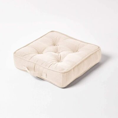 Homescapes Rajput Ripp Cotton Bodenpolster - Bodenpolster Homescapes Rajput Ripp Cotton Bodenpolster - Bodenpolster