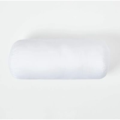 Homescapes Microfibre Bolster Cushion Pad 30cm x 18cm - Cushion Insert Homescapes Microfibre Bolster Cushion Pad 30cm x 18cm - Cushion Insert