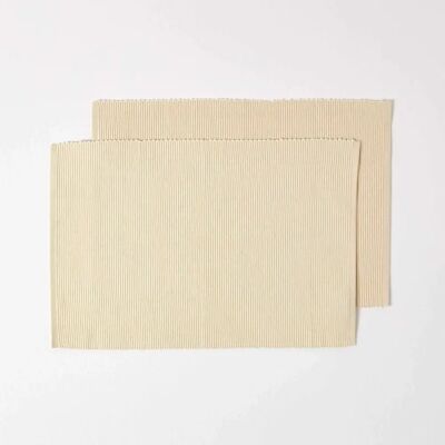 Homescapes Cotton Placemats - Unisex Homescapes Cotton Placemats - Unisex