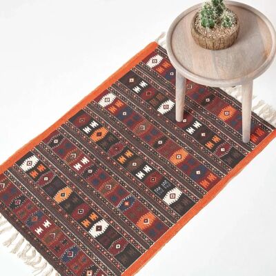 Homescapes Algodão Kilim Tapete Multicolorido - Tapete Homescapes Algodão Kilim Tapete Multicolorido - Tapete