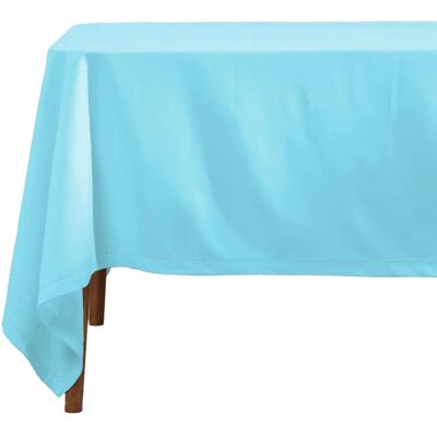 Homescapes Blue Cotton Tablecloth - Tablecloth Homescapes Blue Cotton Tablecloth - Tablecloth