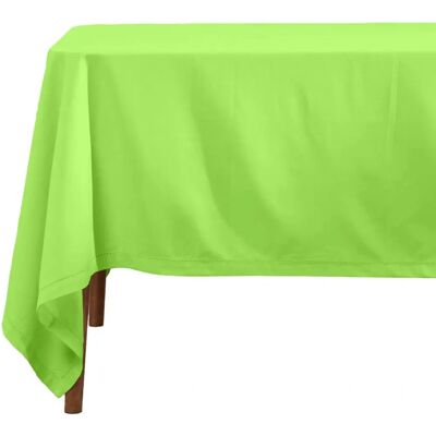 Homescapes Lime Green Cotton Tablecloth - Tablecloth Homescapes Lime Green Cotton Tablecloth - Tablecloth