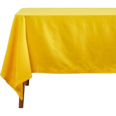 Homescapes Homescapes 137x137cm Gelbe Baumwolltischdecke - Tischdecke Homescapes Homescapes 137x137cm Gelbe Baumwolltischdecke - Tischdecke