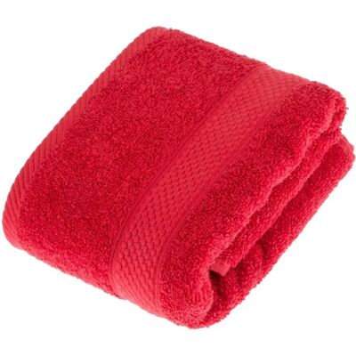 Homescapes Red Turkish Cotton Hand Towel - Towel Homescapes Red Turkish Cotton Hand Towel - Towel
