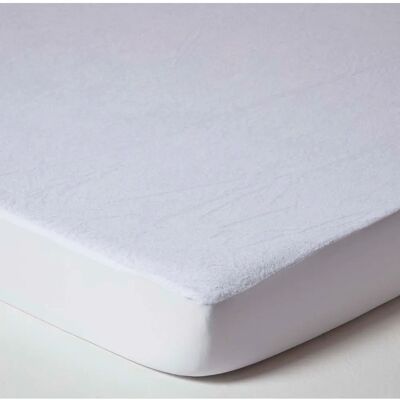 Homescapes Super King Waterproof Terry Towelling Mattress Protector Homescapes Super King Waterproof Terry Towelling Mattress Protector