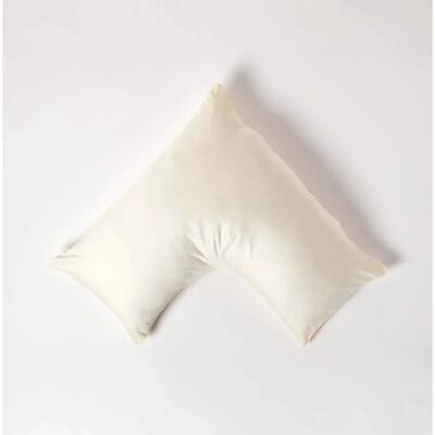 Homescapes Organic Cotton V Shaped Pillowcase - Pillowcase Homescapes Organic Cotton V Shaped Pillowcase - Pillowcase