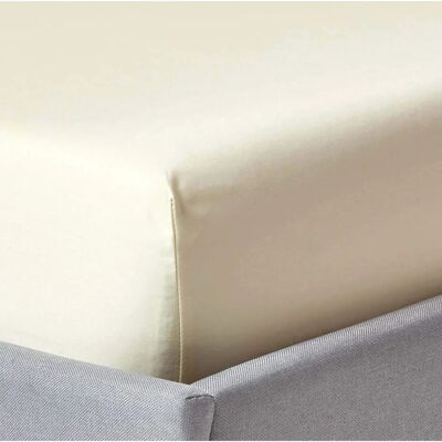 Homescapes Cream Deep Fitted Sheet - Fitted Sheet Homescapes Cream Deep Fitted Sheet - Fitted Sheet