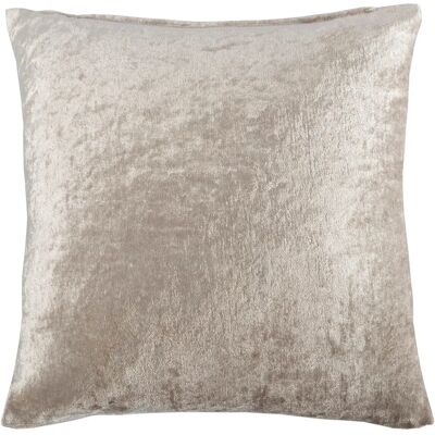 Homescapes Champagne Luxury Crushed Velvet Cushion Cover - Cushion Cover Homescapes Champagne Luxury Crushed Velvet Cushion Cover - Cushion Cover