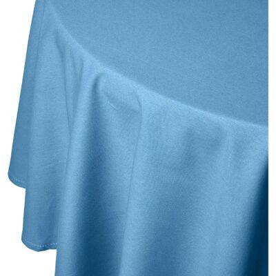 Homescapes Homescapes 178 cm Runde Enten-Ei Blau Baumwolltischdecke - Tischdecke Homescapes Homescapes 178 cm Runde Enten-Ei Blau Baumwolltischdecke - Tischdecke