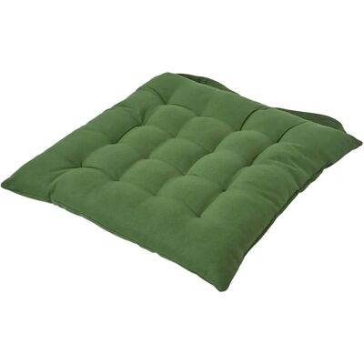 Coussin de siège Homescapes Olive Foncé - Lavable et Confortable - Publicité Coussin de siège Homescapes Olive Foncé - Lavable et Confortable - Publicité