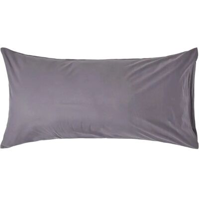 Homescapes Egyptian Cotton King Pillowcase - 200 TC, Dark Grey Homescapes Egyptian Cotton King Pillowcase - 200 TC, Dark Grey