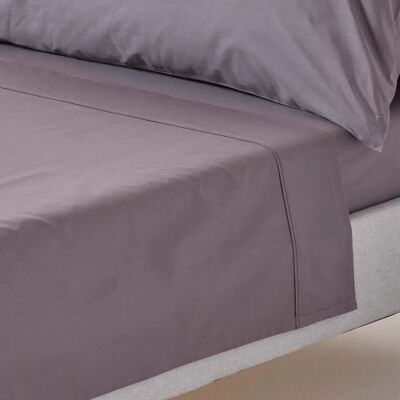 Homescapes Dark Grey Egyptian Cotton Flat Sheet 200TC - Flat Sheet Homescapes Dark Grey Egyptian Cotton Flat Sheet 200TC - Flat Sheet