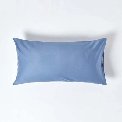 Homescapes King Egyptian Cotton Pillowcase Airforce Blue - Pillowcase Homescapes King Egyptian Cotton Pillowcase Airforce Blue - Pillowcase