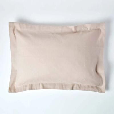 Homescapes King Natural Linen Oxford Pillowcase - Pillowcase Homescapes King Natural Linen Oxford Pillowcase - Pillowcase