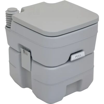 Outsunny 20L Camping Toilet Portable Travel WC Caravan Picnic Fishing - Camping Toilet Outsunny 20L Camping Toilet Portable Travel WC Caravan Picnic Fishing - Camping Toilet