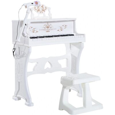 HOMCOM 37 Keys Kids Piano - Educational Electronic Keyboard HOMCOM 37 Keys Kids Piano - Educational Electronic Keyboard
