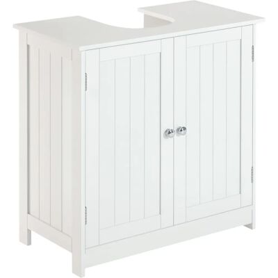 HOMCOM Bathroom Storage Cabinet Toilet Basin Sink Vanity Cabinet Storage - Bathroom Storage HOMCOM Bathroom Storage Cabinet Toilet Basin Sink Vanity Cabinet Storage - Bathroom Storage