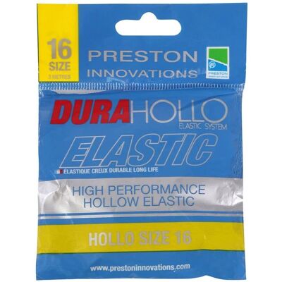 Preston Innovations Dura Hollo Elástico - Talla 16 - Amarillo - Elastico de Pesca Preston Innovations Dura Hollo Elástico - Talla 16 - Amarillo - Elastico de Pesca