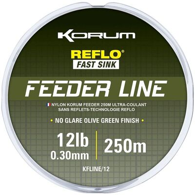 Korum Olivgrüne Feederguide Angelrolle - Karpfenangeln - 0,30 mm Korum Olivgrüne Feederguide Angelrolle - Karpfenangeln - 0,30 mm