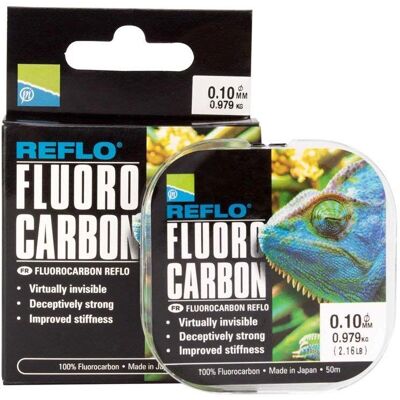 Preston Innovations Reflo Fluorocarbon - 0,18mm - Blu - Filo da pesca Preston Innovations Reflo Fluorocarbon - 0,18mm - Blu - Filo da pesca