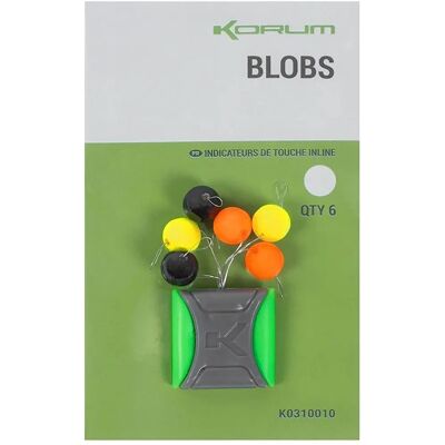 Korum Blob Stoppers XL - Flotteurs de pêche - Publicité Korum Blob Stoppers XL - Flotteurs de pêche - Publicité