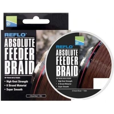 Preston Innovations Absolute Feeder Geflochtene Schnur - Rot Preston Innovations Absolute Feeder Geflochtene Schnur - Rot