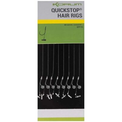KORUM Big Fish Hair W/Quickstops 15 Barbed - Hameçons de Pêche - Publicité KORUM Big Fish Hair W/Quickstops 15 Barbed - Hameçons de Pêche - Publicité