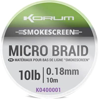 Korum Smokescreen Micro Geflecht - 10lb Angelschnur Korum Smokescreen Micro Geflecht - 10lb Angelschnur
