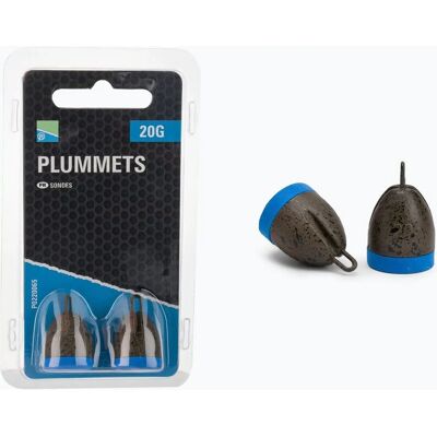 Plombs de pêche Gris Preston Innovations 20g - Publicité Plombs de pêche Gris Preston Innovations 20g - Publicité