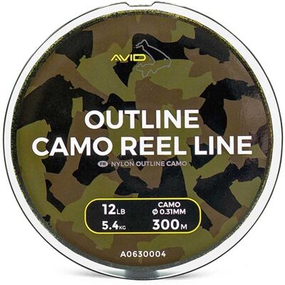 Línea de Pesca Avid Carp Outline Camo - Línea de Pesca Línea de Pesca Avid Carp Outline Camo - Línea de Pesca
