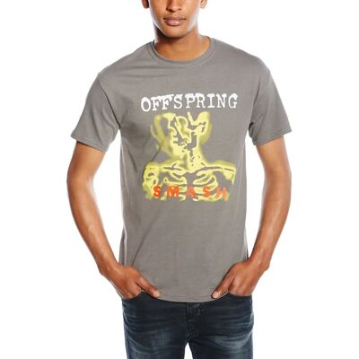 ROCK OFF Offspring - Unisex Smash 20 Grå T-shirt ROCK OFF Offspring - Unisex Smash 20 Grå T-shirt