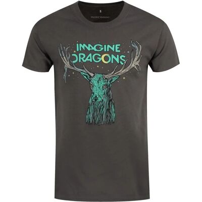 Imagine Dragons Elk in Stars Grey XL T-shirt Imagine Dragons Elk in Stars Grey XL T-shirt