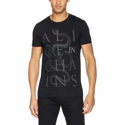 HeyRusty Alice i Kedjor Svart T-shirt - Rock Off HeyRusty Alice i Kedjor Svart T-shirt - Rock Off