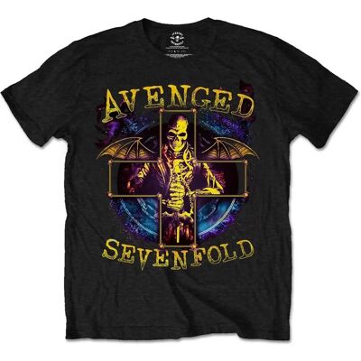 T-shirt Noir M d'Avenged Sevenfold - Heavy Metal - Publicité T-shirt Noir M d'Avenged Sevenfold - Heavy Metal - Publicité